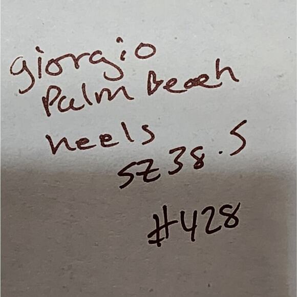 Giorgio's of Palm Beach Peep Toe Heels Pumps Brown Snake Print Stiletto - Picture 11 of 11